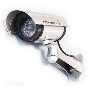 모형 적외선 스텐다드 CCTV (건전지포함) 감시카메라 방범용 보안 가짜카메라
